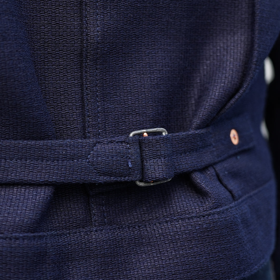 12oz Kuroki Mill Japanese Indigo Sashiko Outer Wear