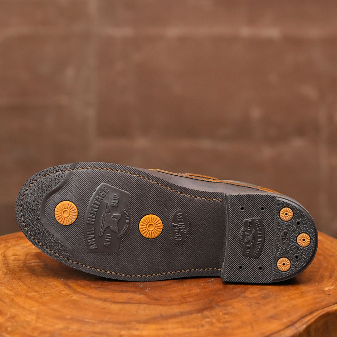 Voyager Boat 2.0 Shoes (Vintage Brown) Goodyear Welted