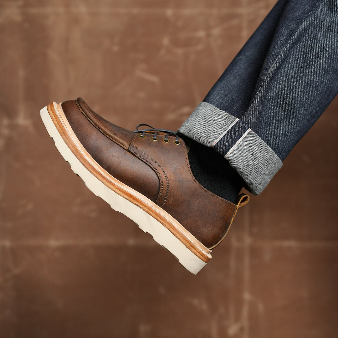 Moc-Toe 2.0 Shoes (Vintage Brown) Goodyear Welted