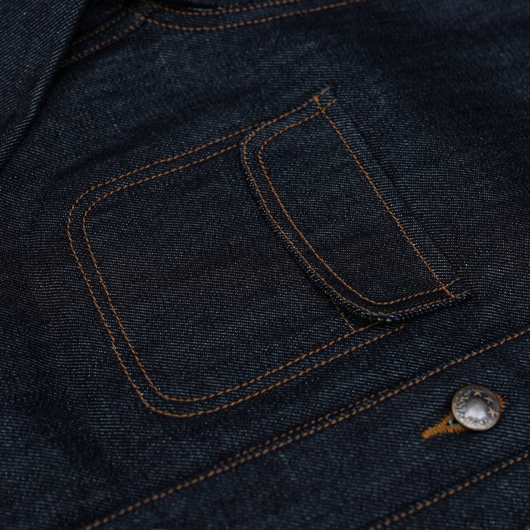 Chore Jacket Blue Blood 13 Oz Selvedge Denim