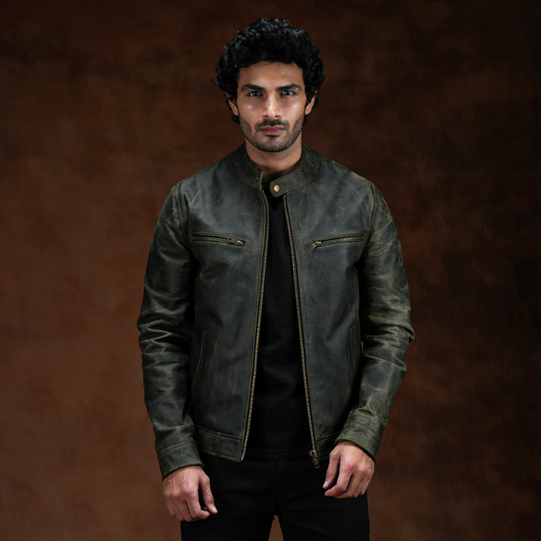 Speed Racer Jacket (Vintage Green)