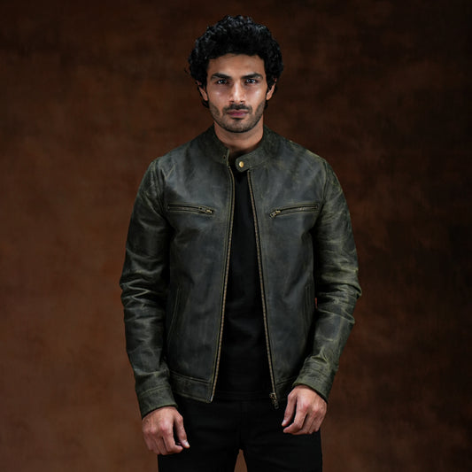 Speed Racer Jacket (Vintage Green)