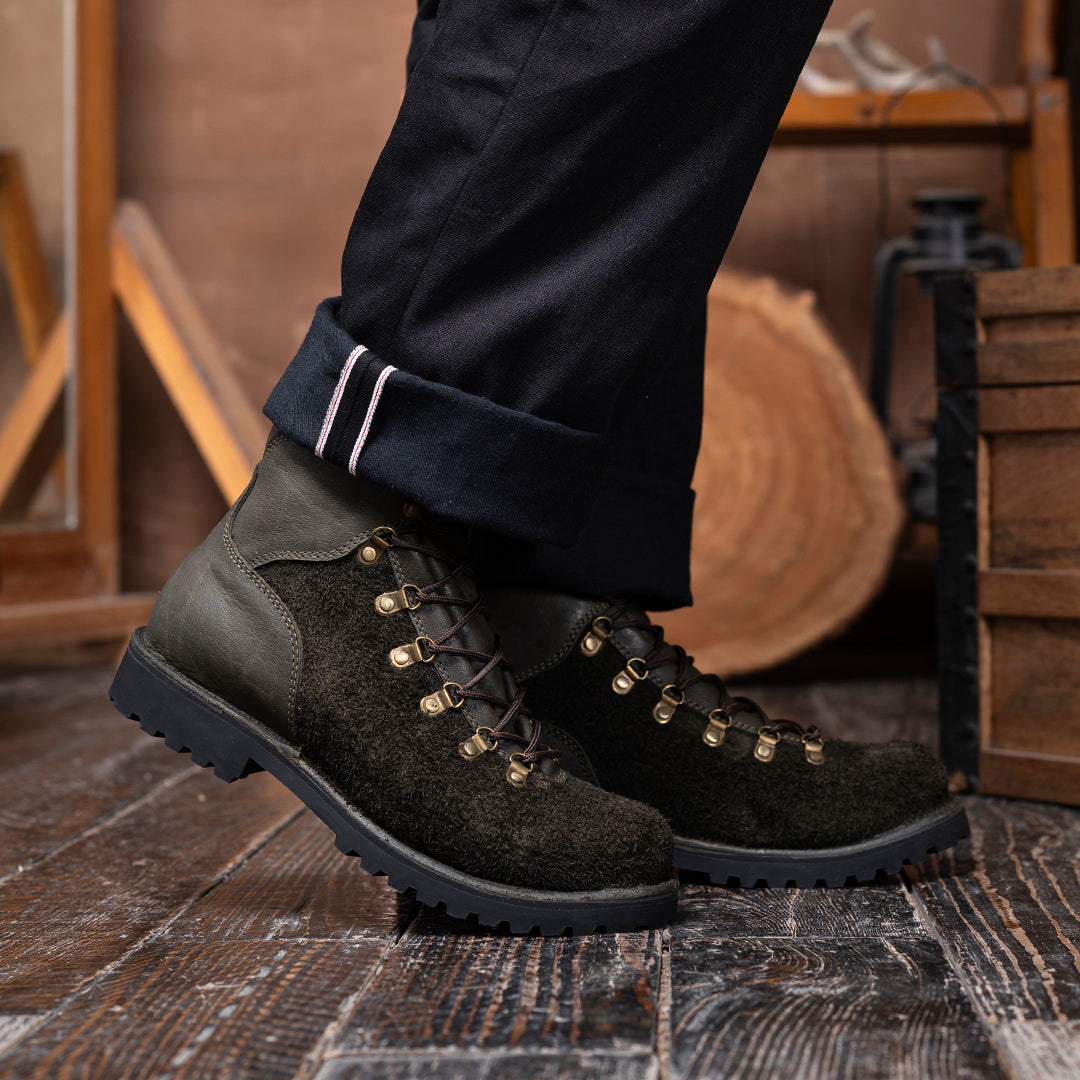 Himalayan Hiker Boots 6" (Grizzly Green) Water Repellent (45 Days Pre-Order For This Color)