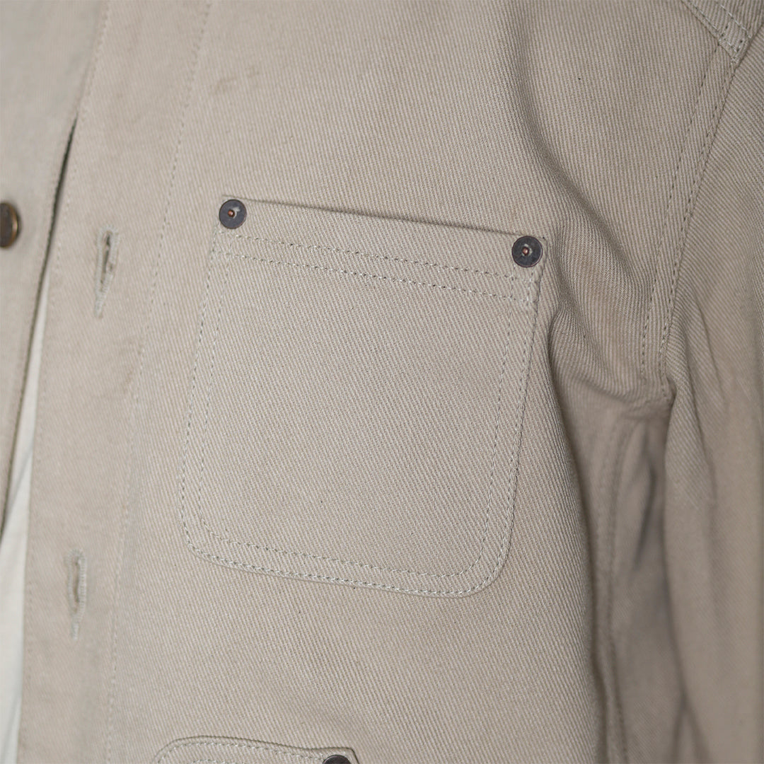 Chore Jacket Arctic Wolf 12 Oz Cotton Twill