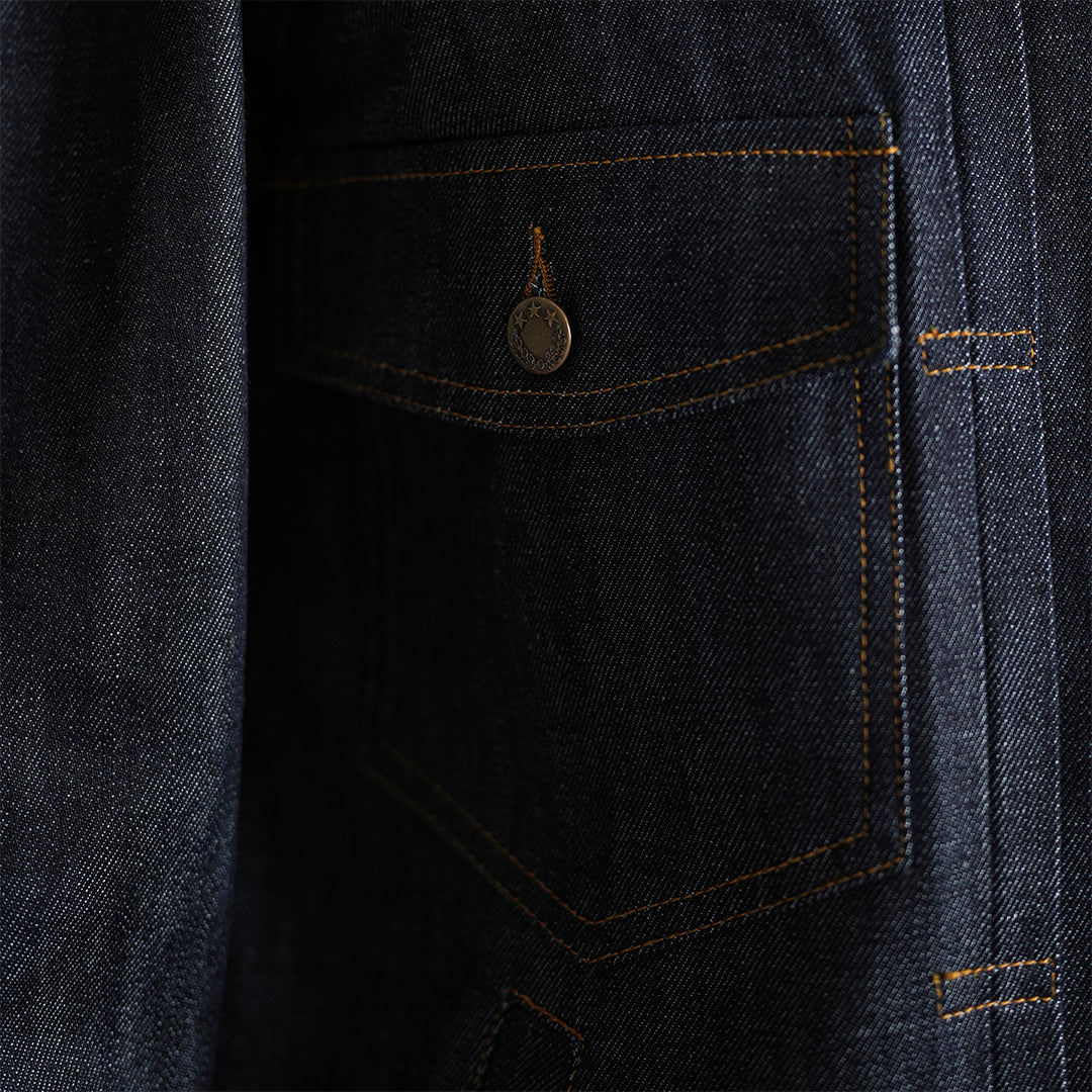 Trucker Type 2 Blue Blood 13 Oz Selvedge Denim