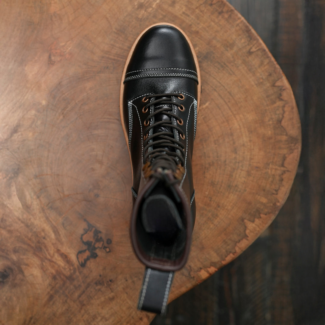 Ranger Boots 8" (Raven Black) Goodyear Welted