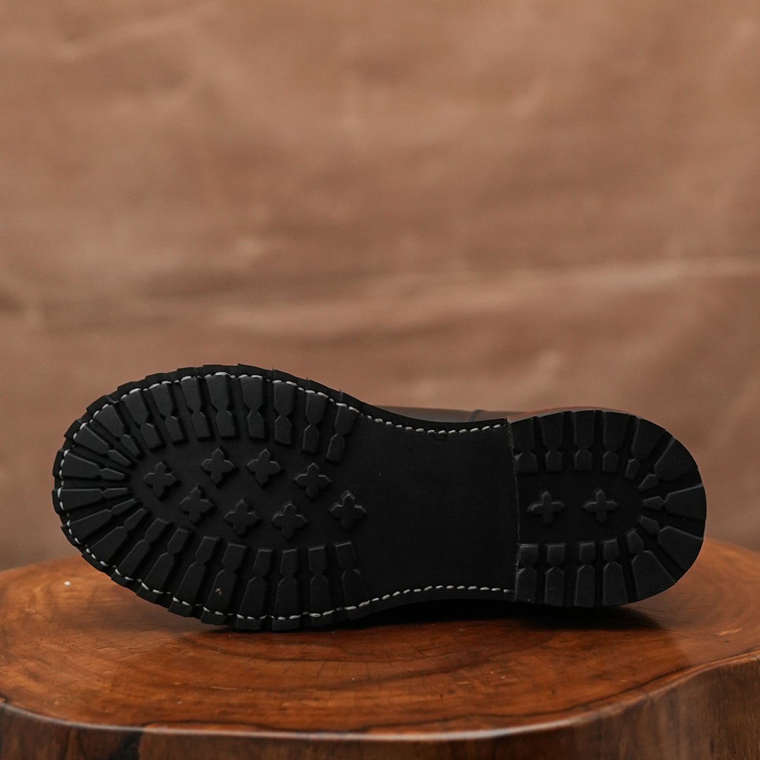 Monkey Explorer Boots 6" (Raven Black) Goodyear Welted