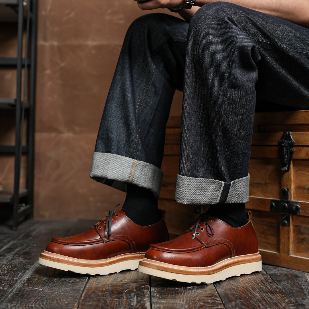 Moc-Toe 2.0 Shoes (Saddle Tan) Goodyear Welted