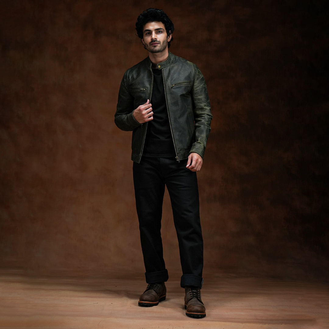 Speed Racer Jacket (Vintage Green)