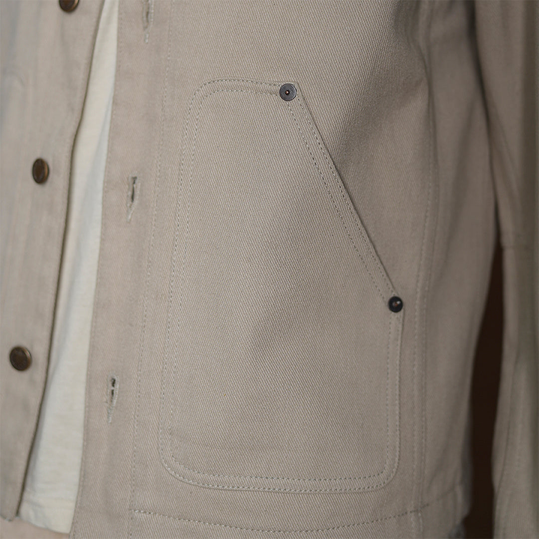 Chore Jacket Arctic Wolf 12 Oz Cotton Twill