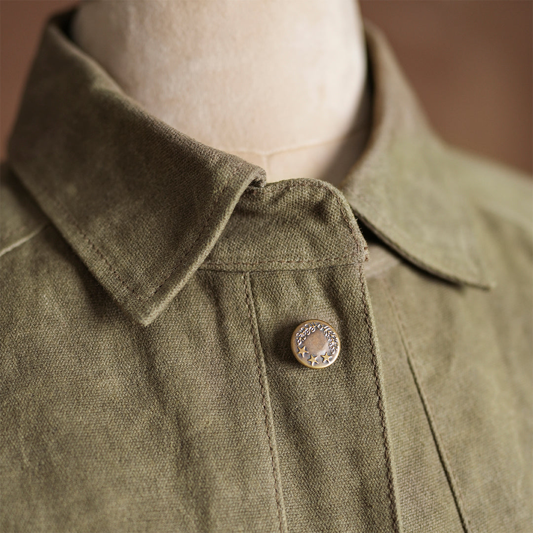 Chore Jacket Field Tan 12 Oz Hard Waxed Canvas