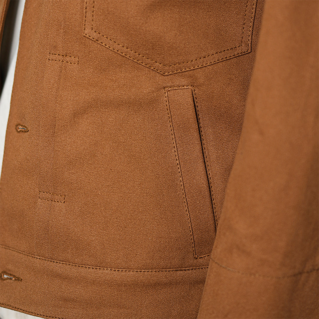 Trucker Type 2 Fox Brown 12 Oz Duck Canvas