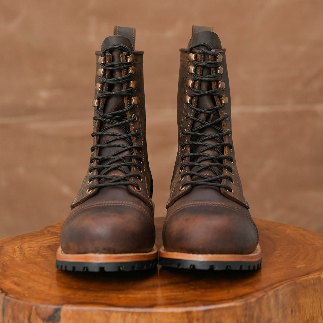 Ranger Boots 8" (Vintage Brown) Goodyear Welted