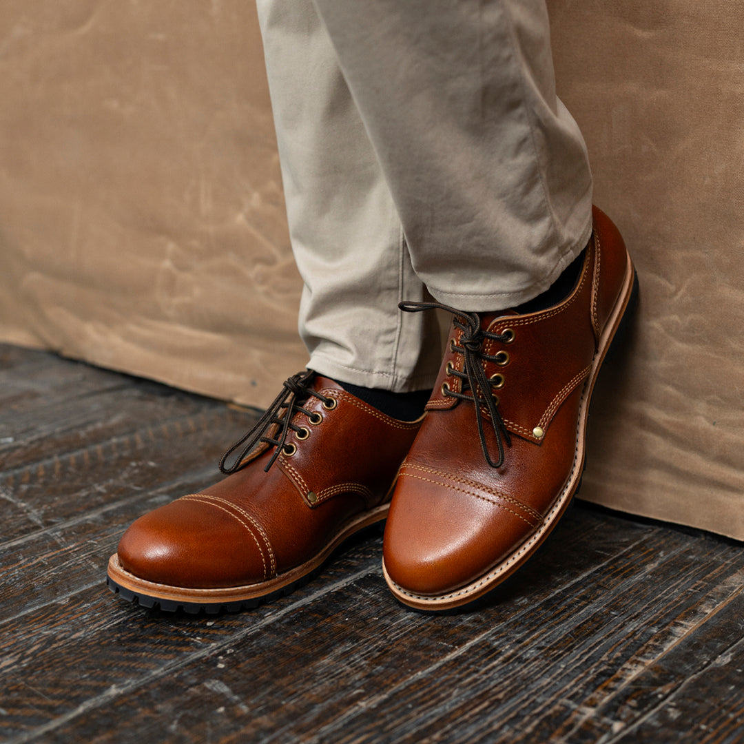 Marshal Shoes (Saddle Tan) Goodyear Welted