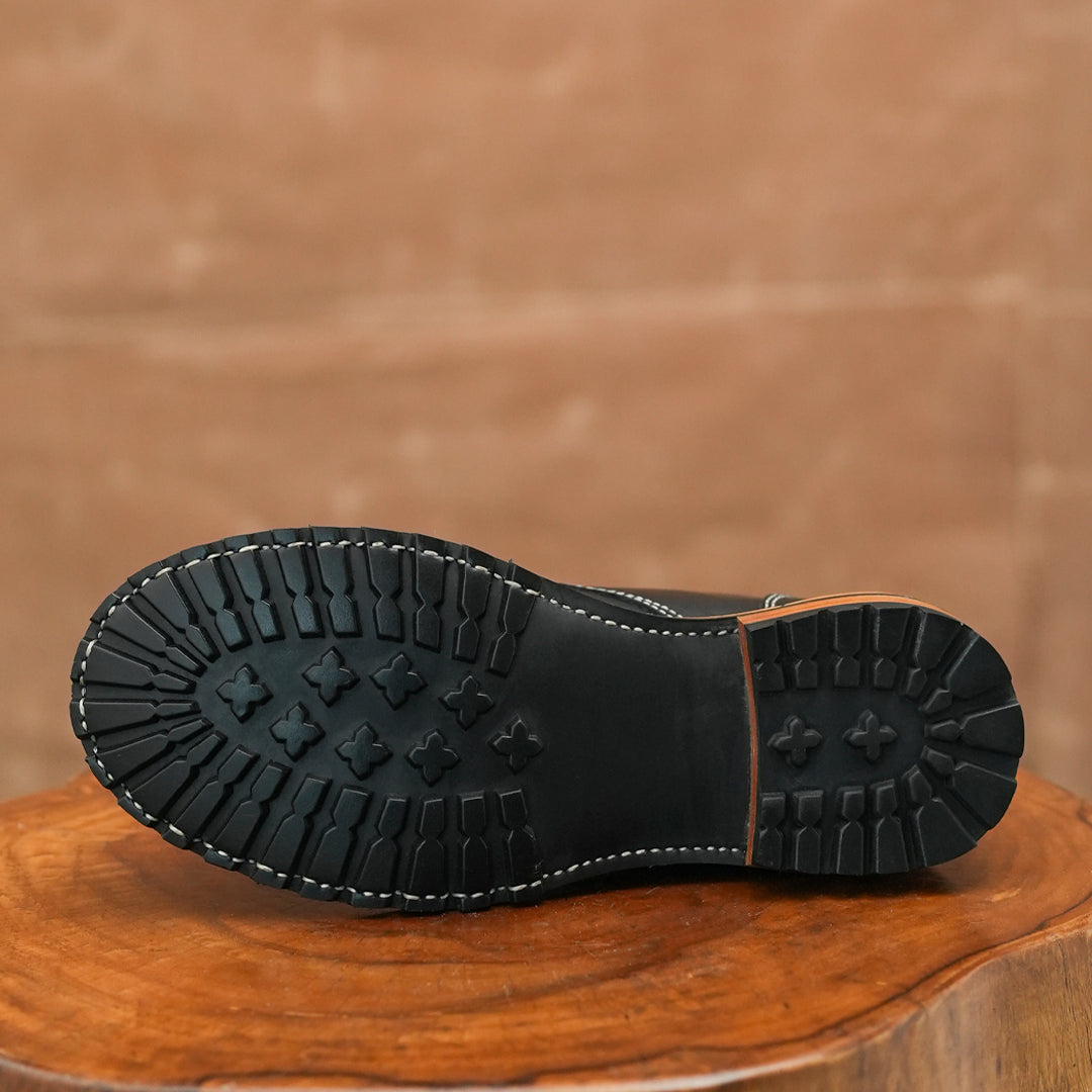 Task Boots 6" (Raven Black) Goodyear Welted