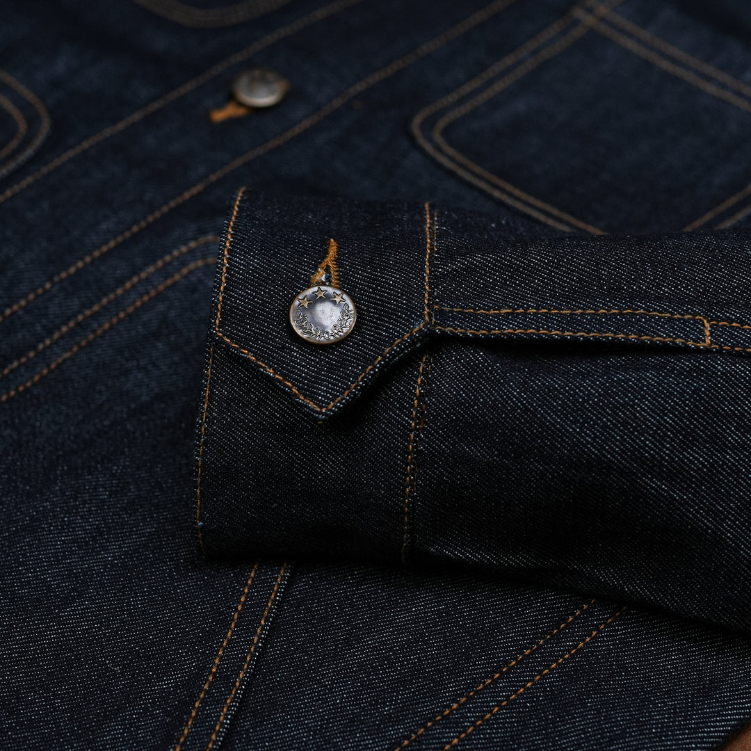 Chore Jacket Blue Blood 13 Oz Selvedge Denim