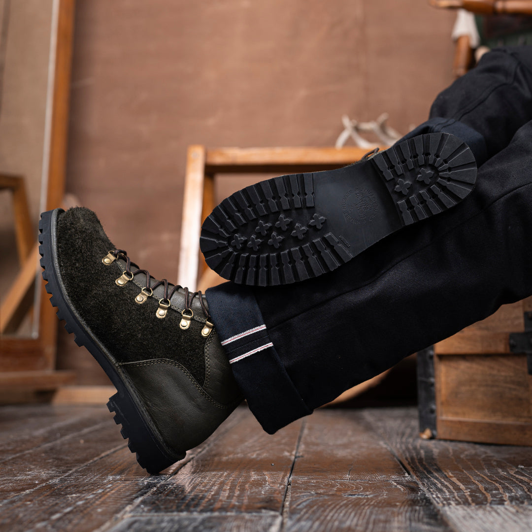 Himalayan Hiker Boots 6" (Grizzly Green) Water Repellent (45 Days Pre-Order For This Color)