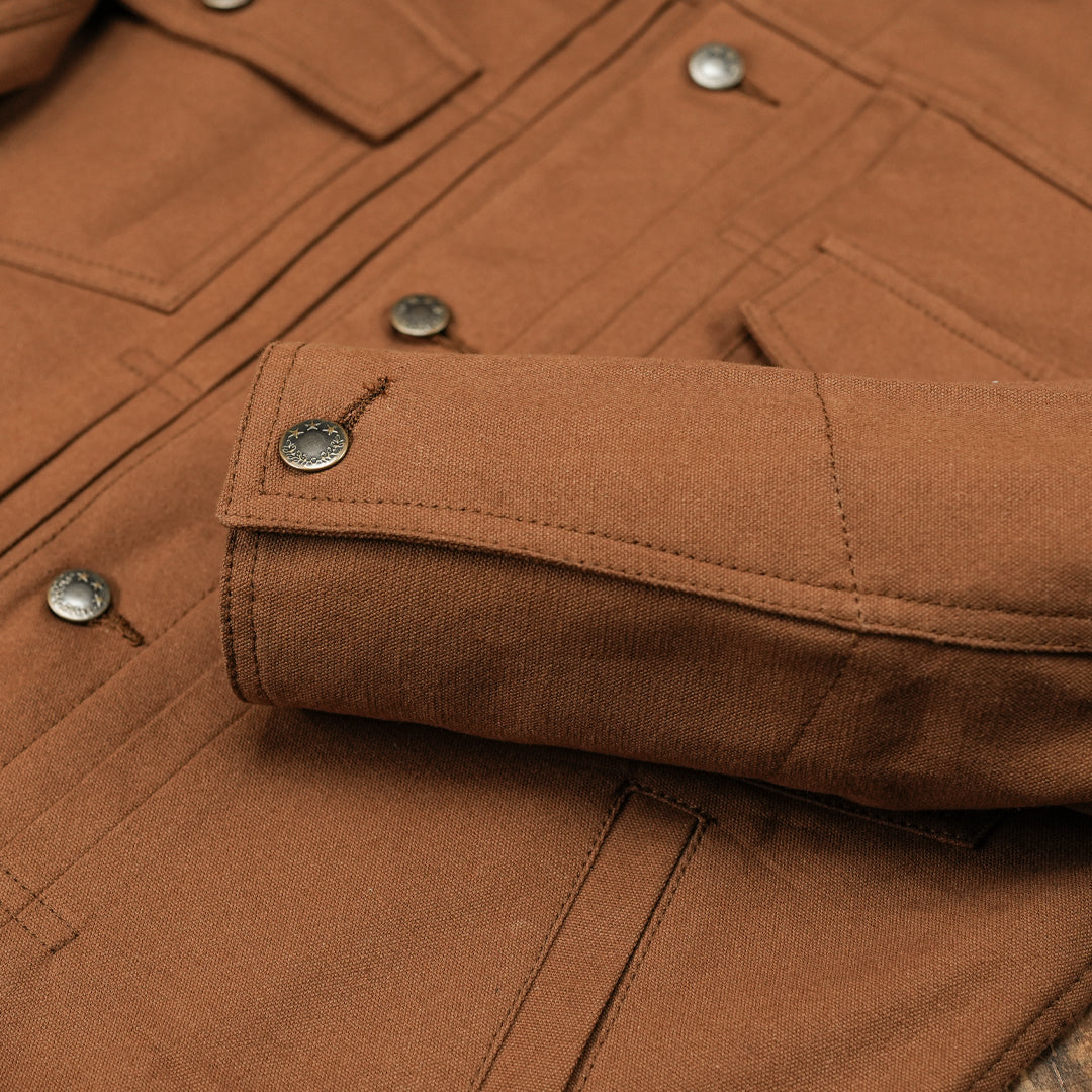 Trucker Type 2 Fox Brown 12 Oz Duck Canvas