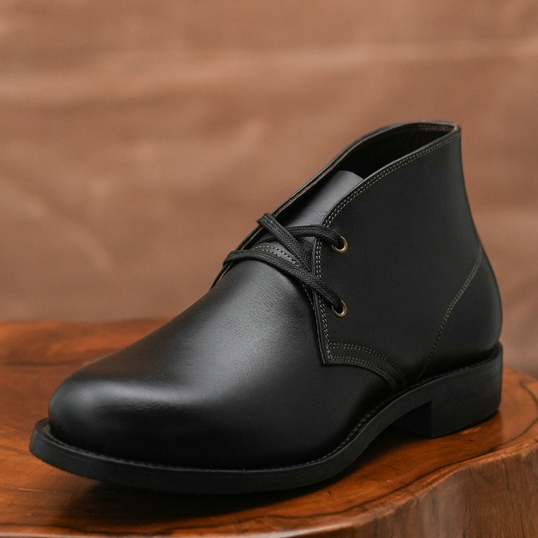 Hampton Desert Boot (Raven Black) Goodyear Welted STC