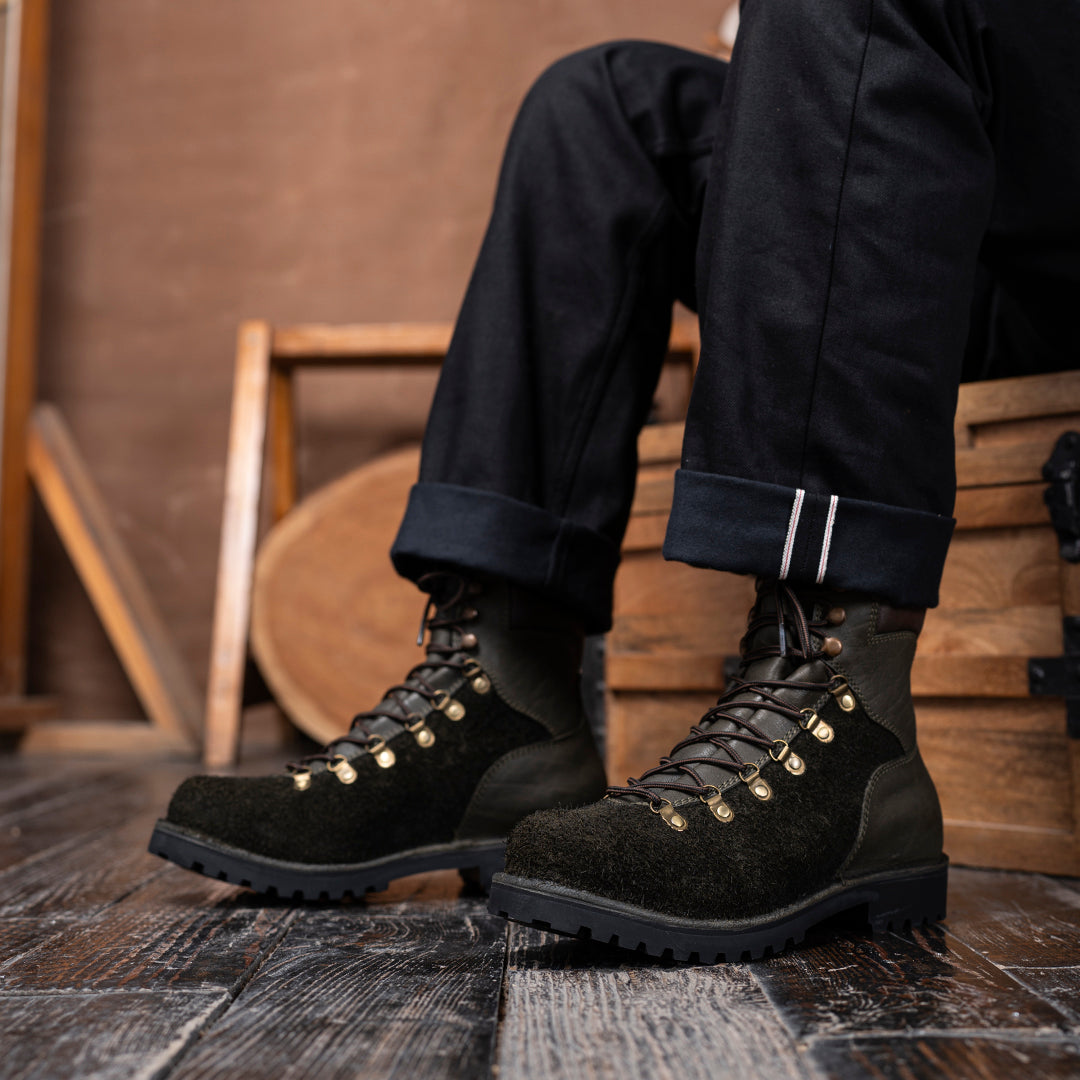 Himalayan Hiker Boots 6" (Grizzly Green) Water Repellent (45 Days Pre-Order For This Color)