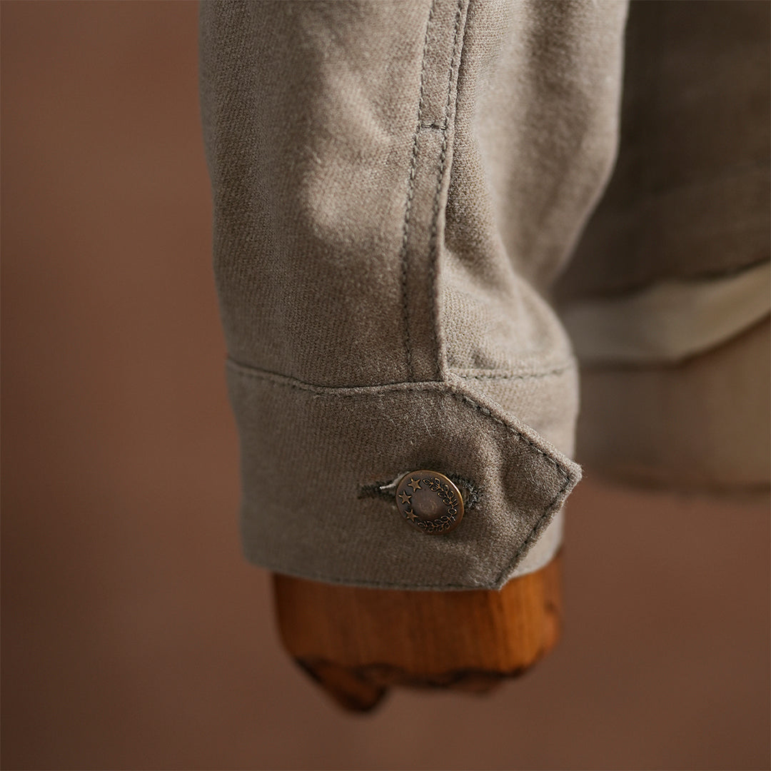 Chore Jacket Sandstorm 12 Oz Oil Waxed Twill