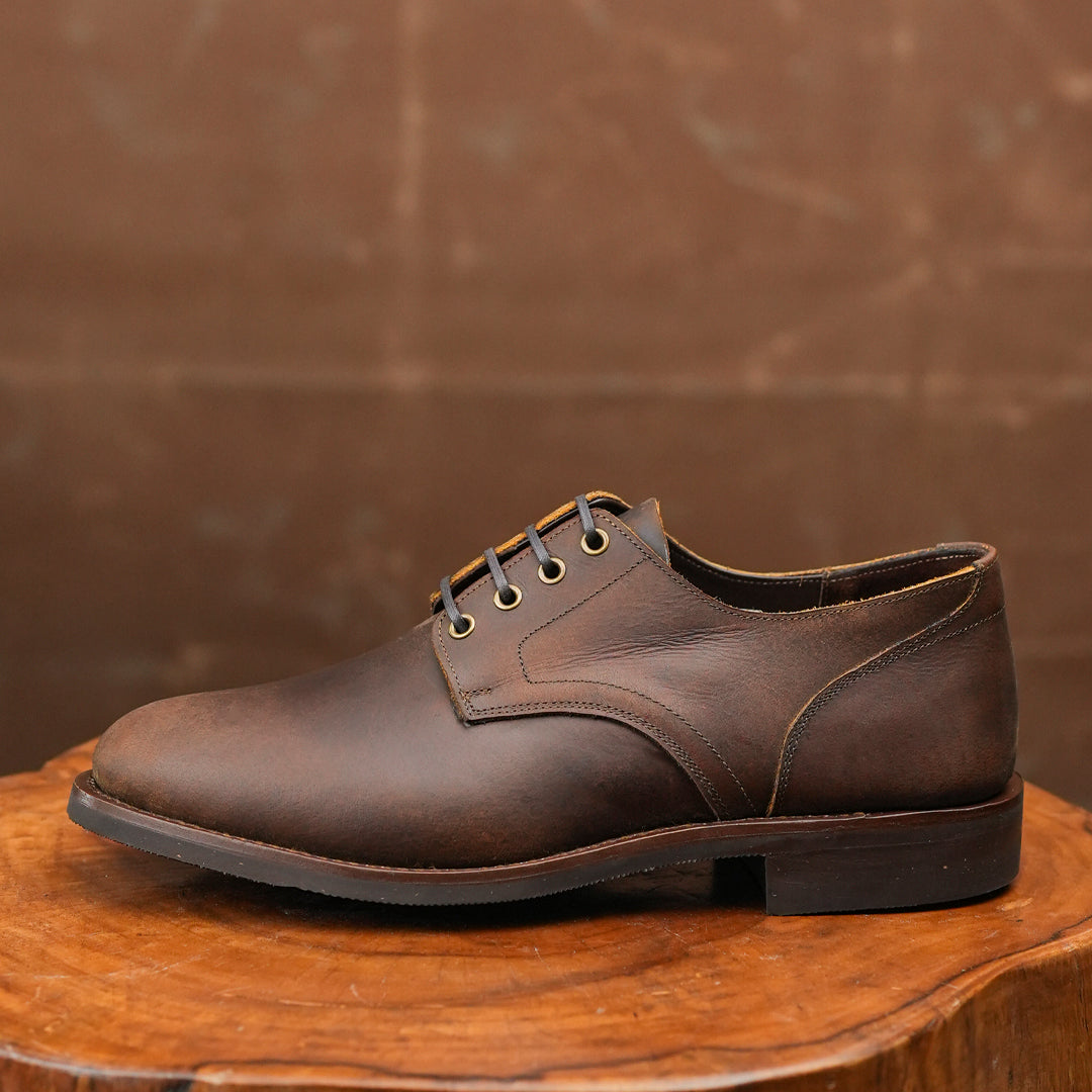 Craft Boondocker Shoes (Vintage Brown) Goodyear Welted STC