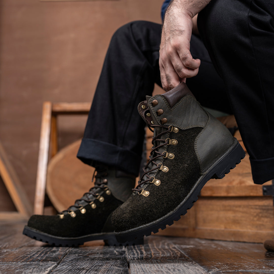 Himalayan Hiker Boots 6" (Grizzly Green) Water Repellent (45 Days Pre-Order For This Color)
