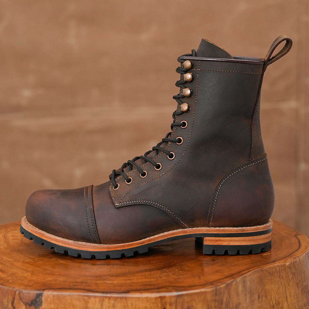 Ranger Boots 8" (Vintage Brown) Goodyear Welted
