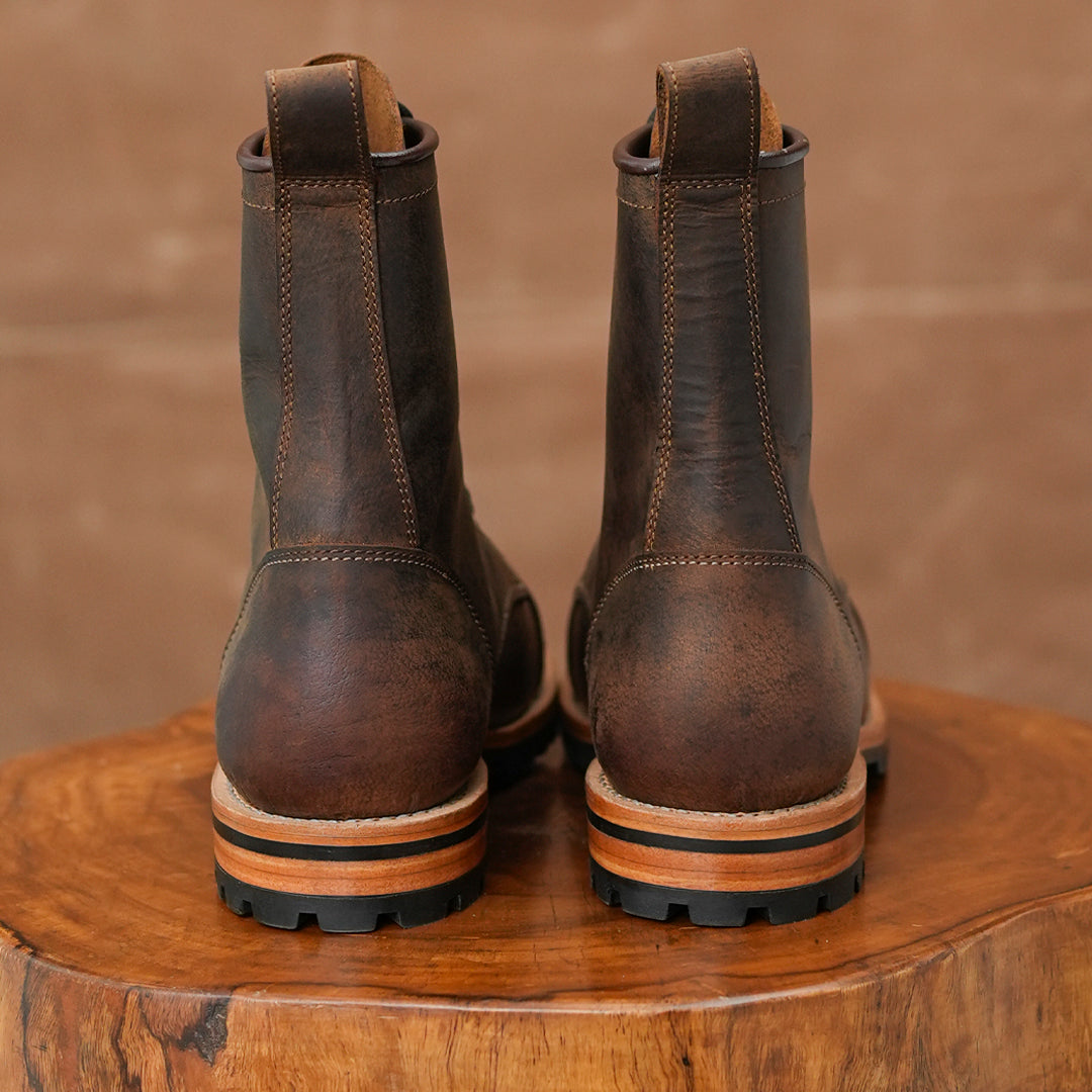 Ranger Boots 8" (Vintage Brown) Goodyear Welted