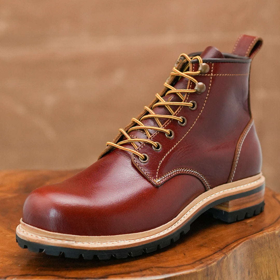 Task Boots 6" (Saddle Tan) Goodyear Welted