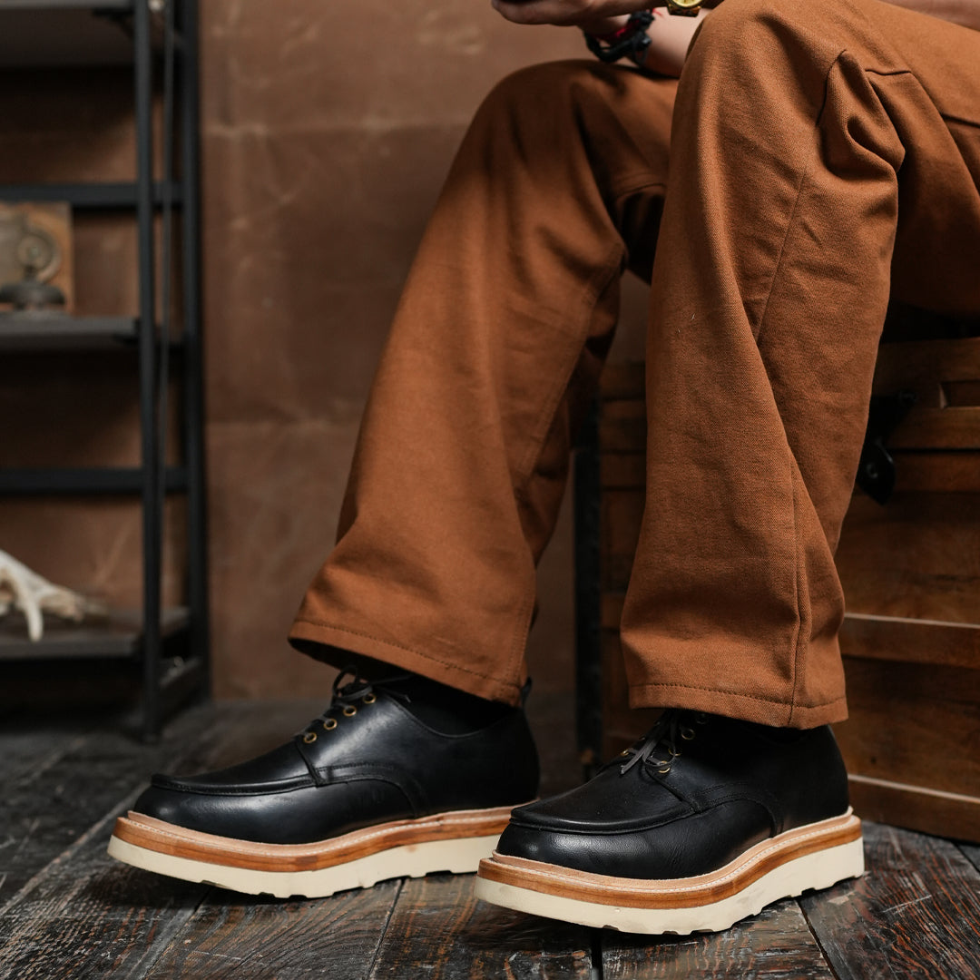 Moc-Toe 2.0 Shoes (Raven Black) Goodyear Welted