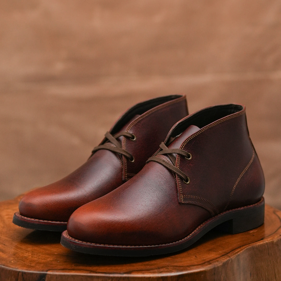 Hampton Desert Boot (Saddle Tan) Goodyear Welted STC
