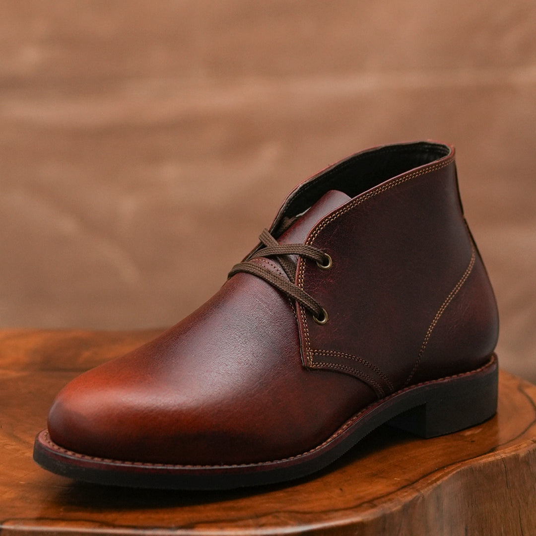 Hampton Desert Boot (Saddle Tan) Goodyear Welted STC