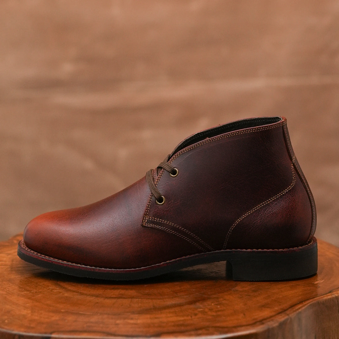 Hampton Desert Boot (Saddle Tan) Goodyear Welted STC