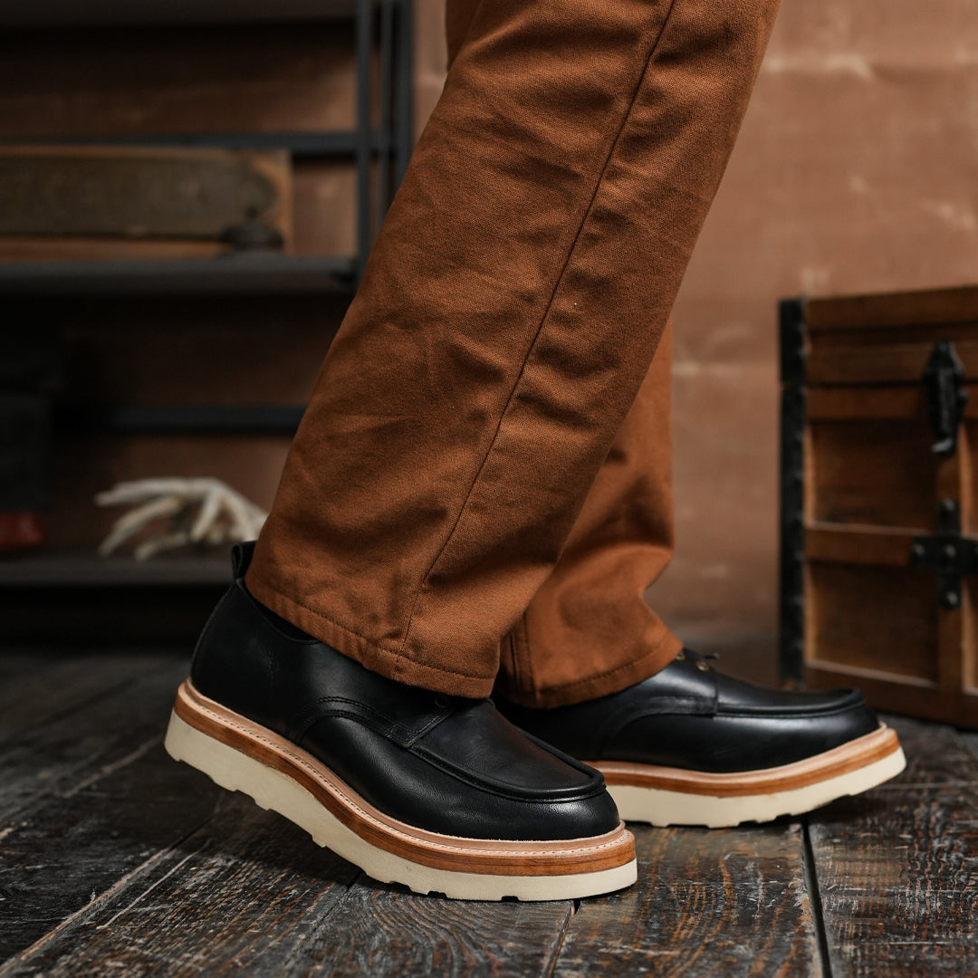 Moc-Toe 2.0 Shoes (Raven Black) Goodyear Welted