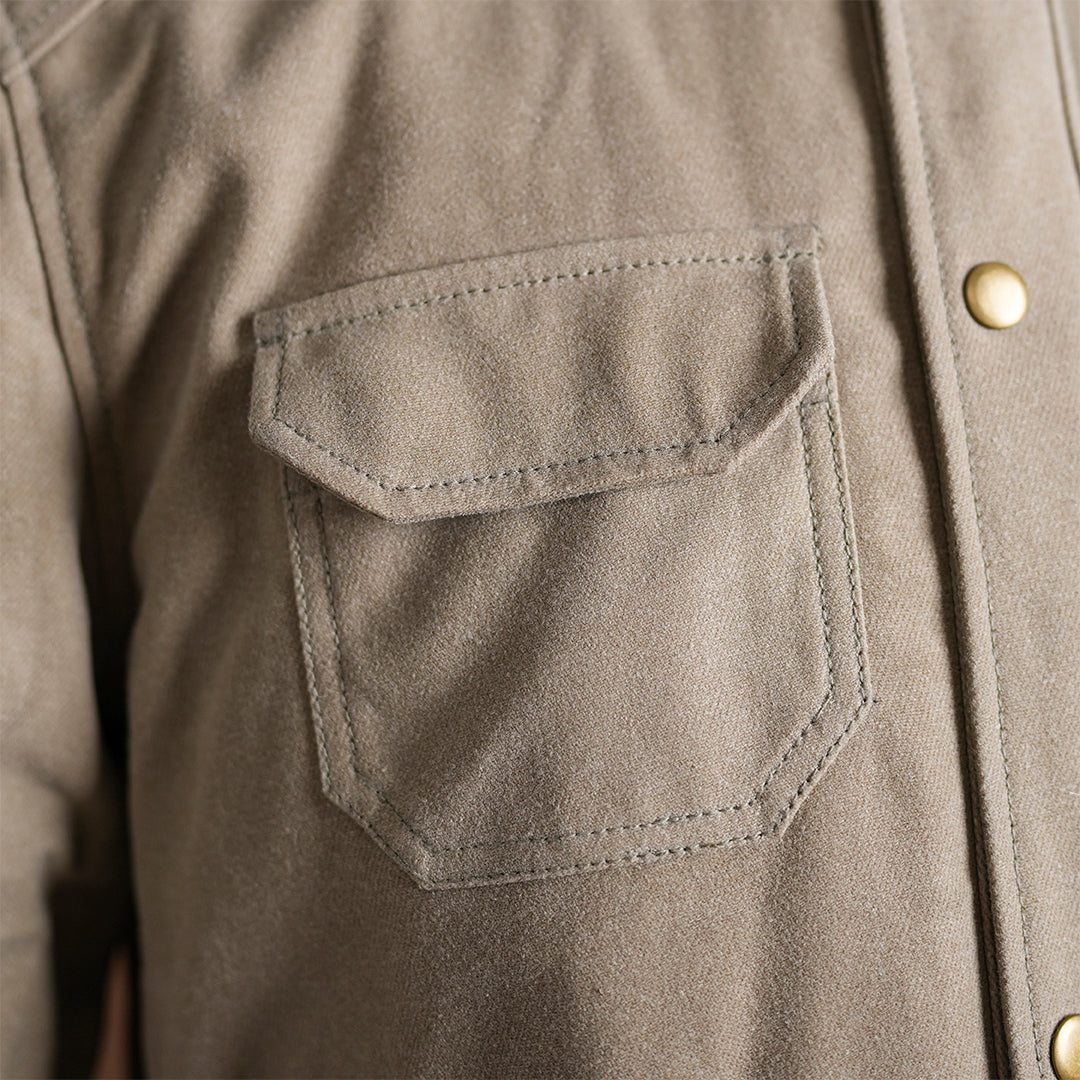 Cabin Jacket Sandstorm 12 Oz Oil Waxed Twill