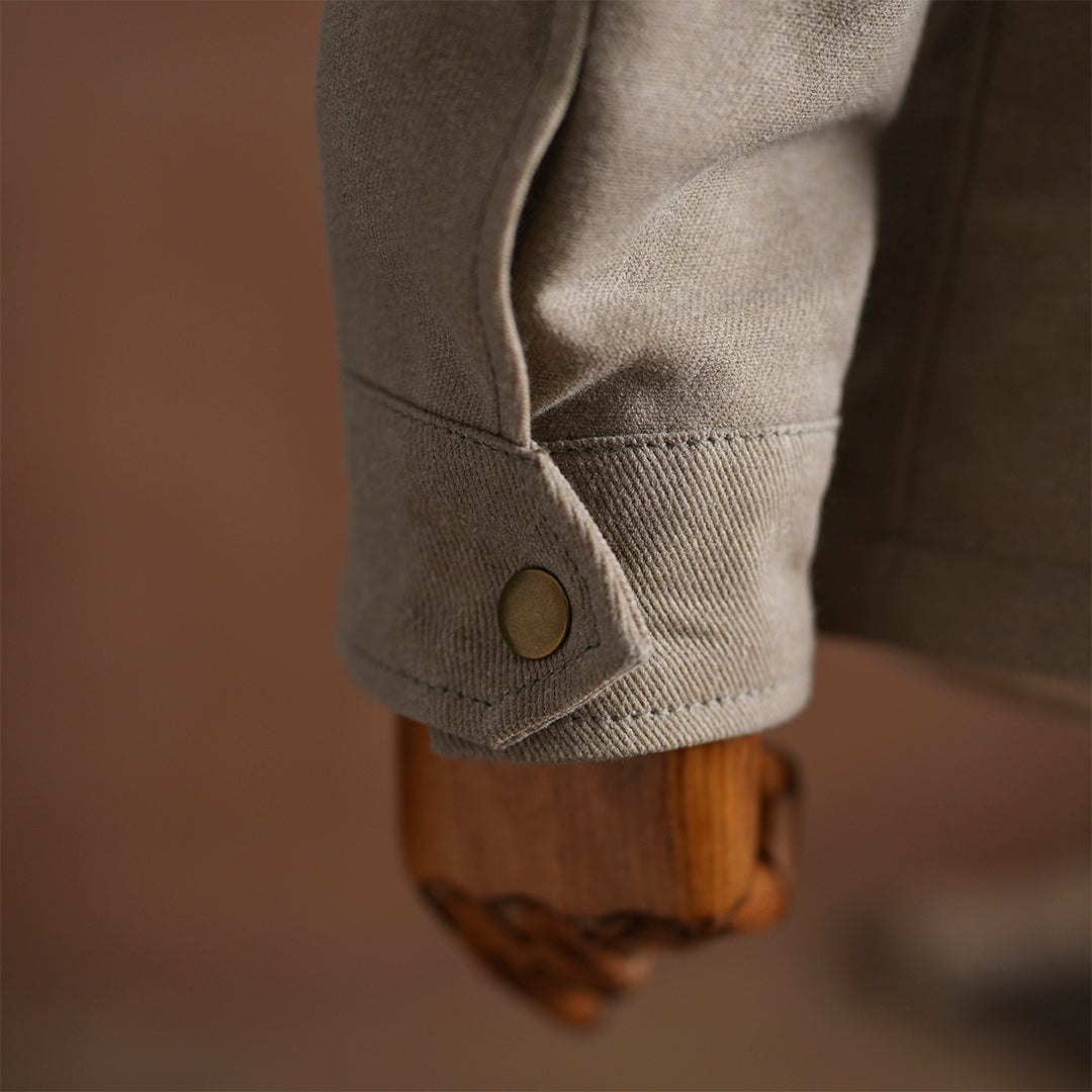 Cabin Jacket Sandstorm 12 Oz Oil Waxed Twill