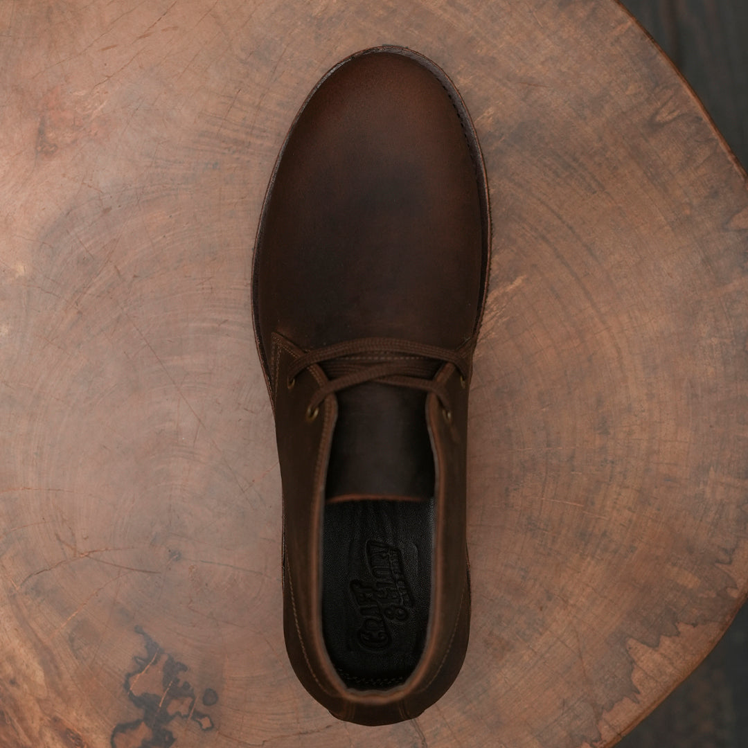 Hampton Desert Boot (Vintage Brown) Goodyear Welted STC