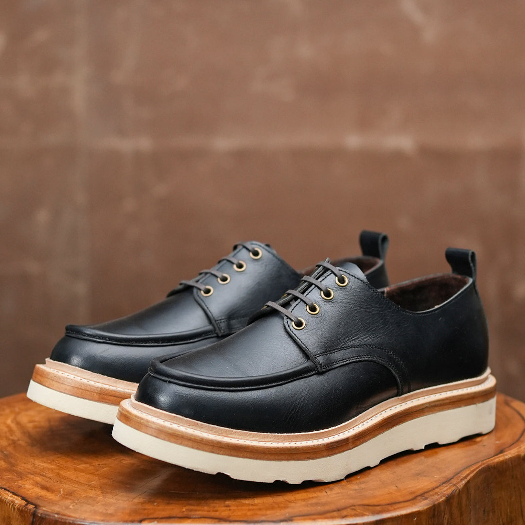 Moc-Toe 2.0 Shoes (Raven Black) Goodyear Welted