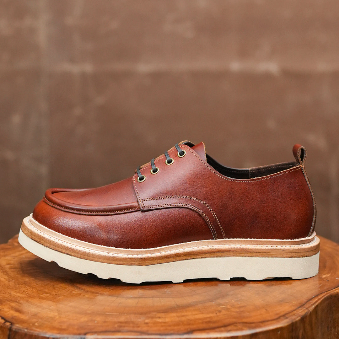 Moc-Toe 2.0 Shoes (Saddle Tan) Goodyear Welted