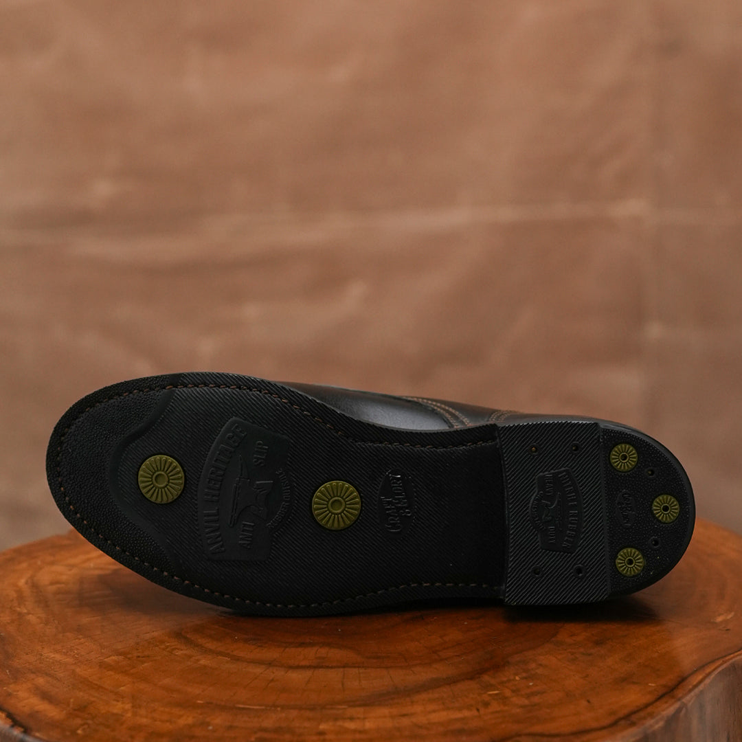 The Craft Boondocker Boots (Raven Black) Goodyear Welted