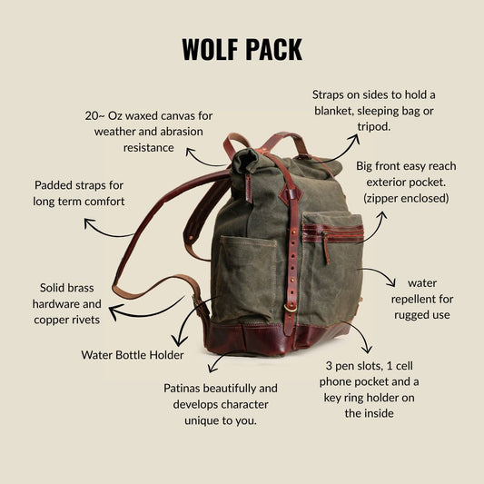 Wolf Pack ( Forest Green )
