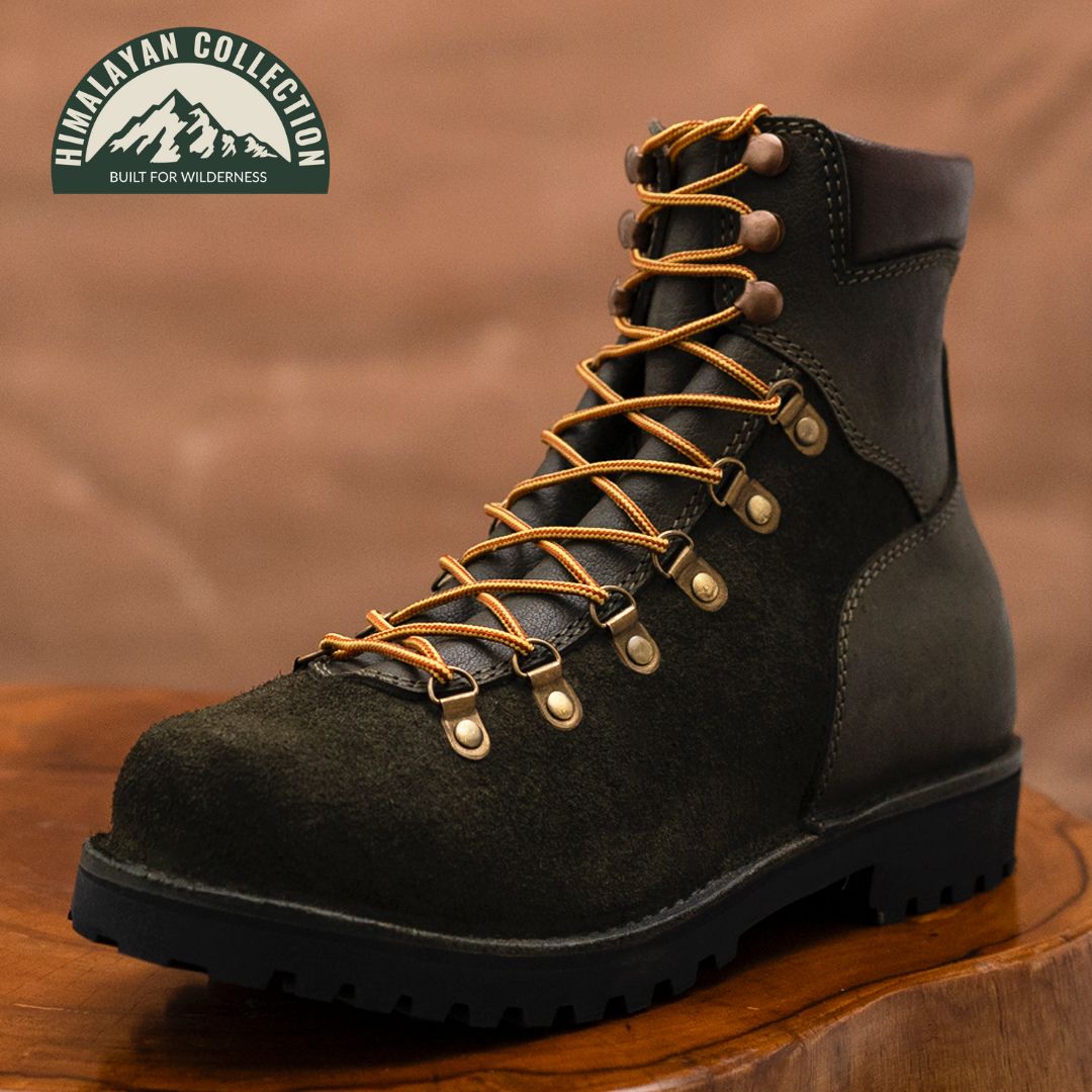 Himalayan Hiker Boots 6" (Grizzly Green) Water Repellent (45 Days Pre-Order For This Color)