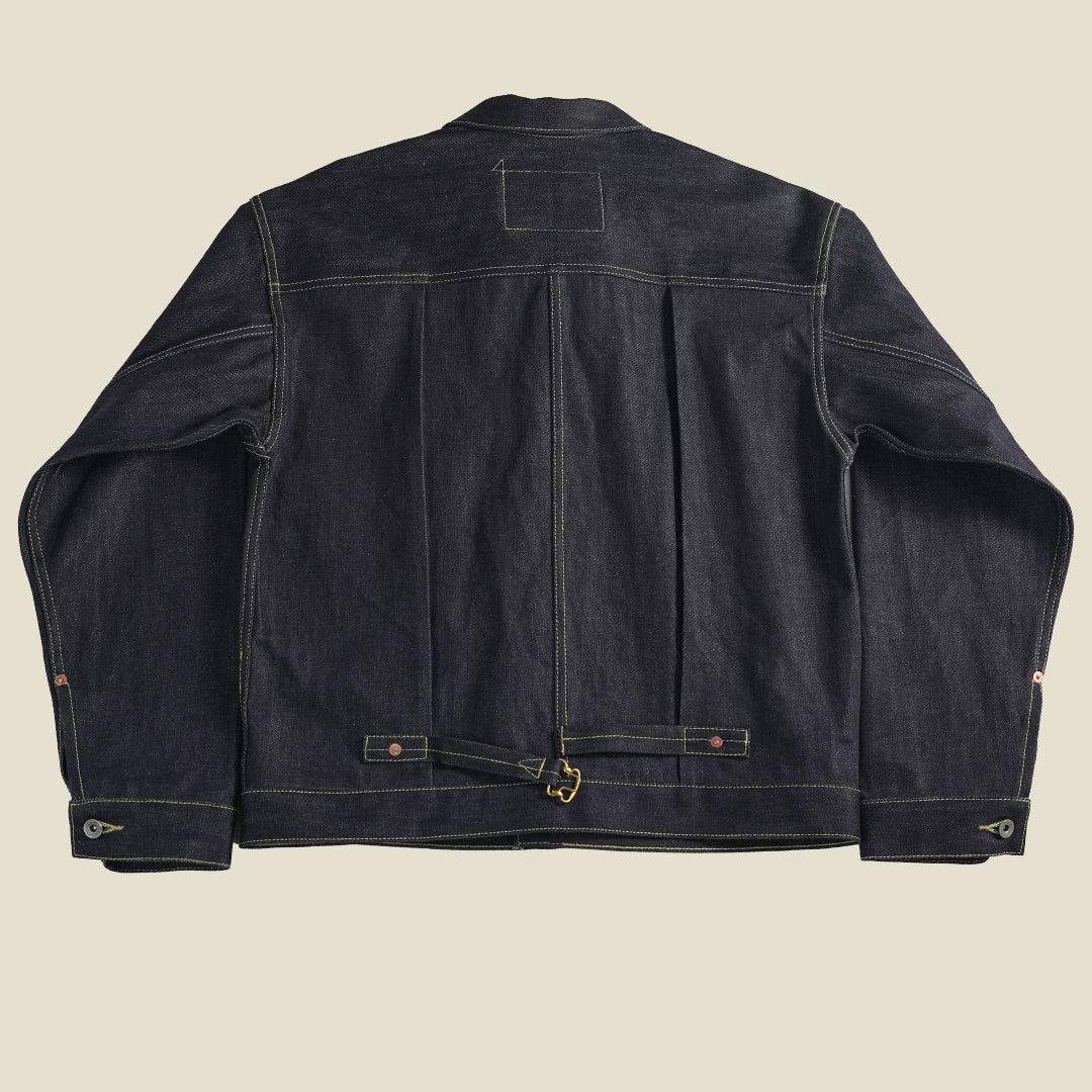 Trucker Type 1 Jacket Selvedge Blue Blood