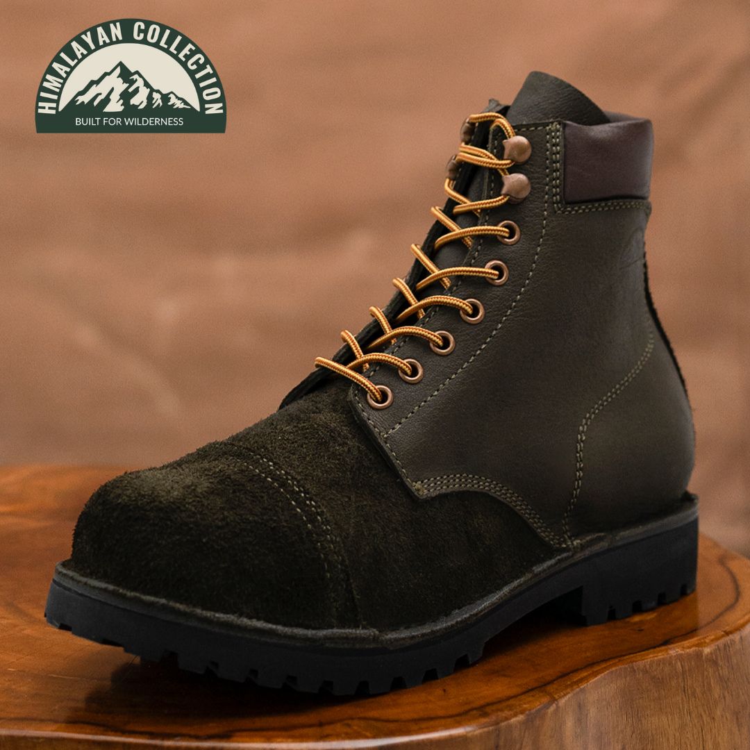 Himalayan Trailmaster Boots 6" (Grizzly Green) Water Repellent (45 Days Pre-Order For This Color)