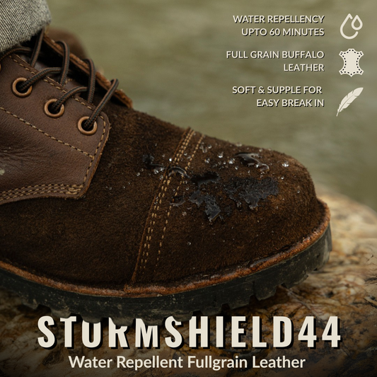 Himalayan Trailmaster Boots 6" (Grizzly Brown Roughout) Water Repellent