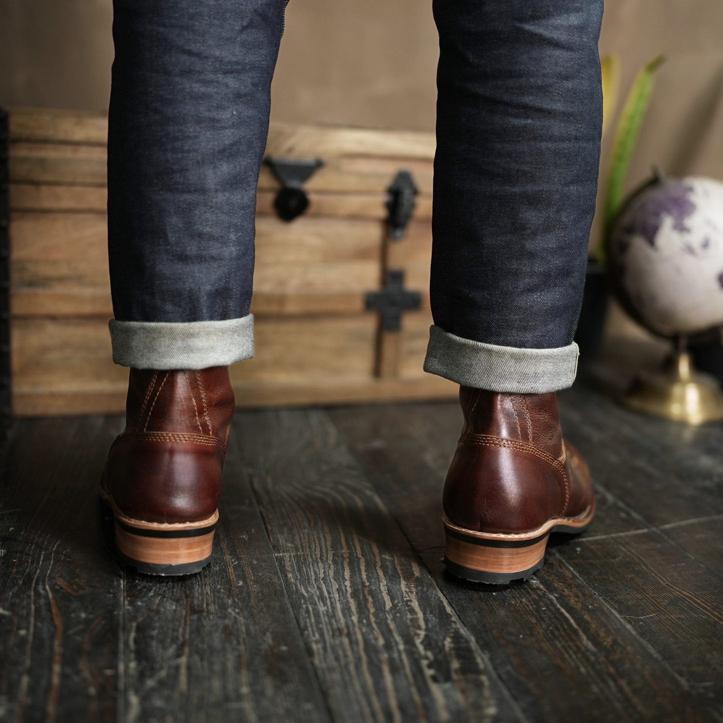 Trooper Boots 8" (Saddle Tan)