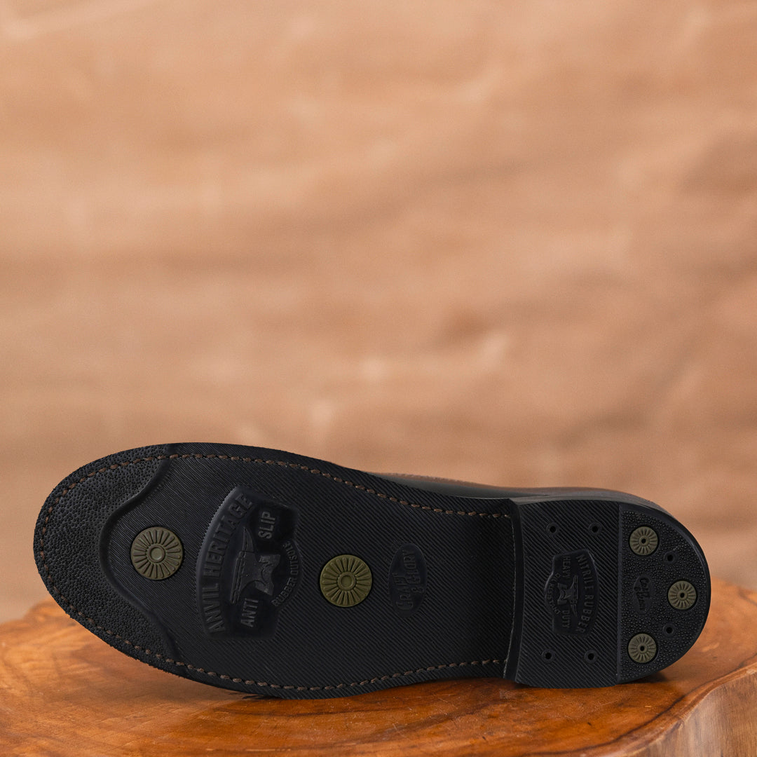 Duty Shoes 2.0 (Raven Black) Goodyear Welted
