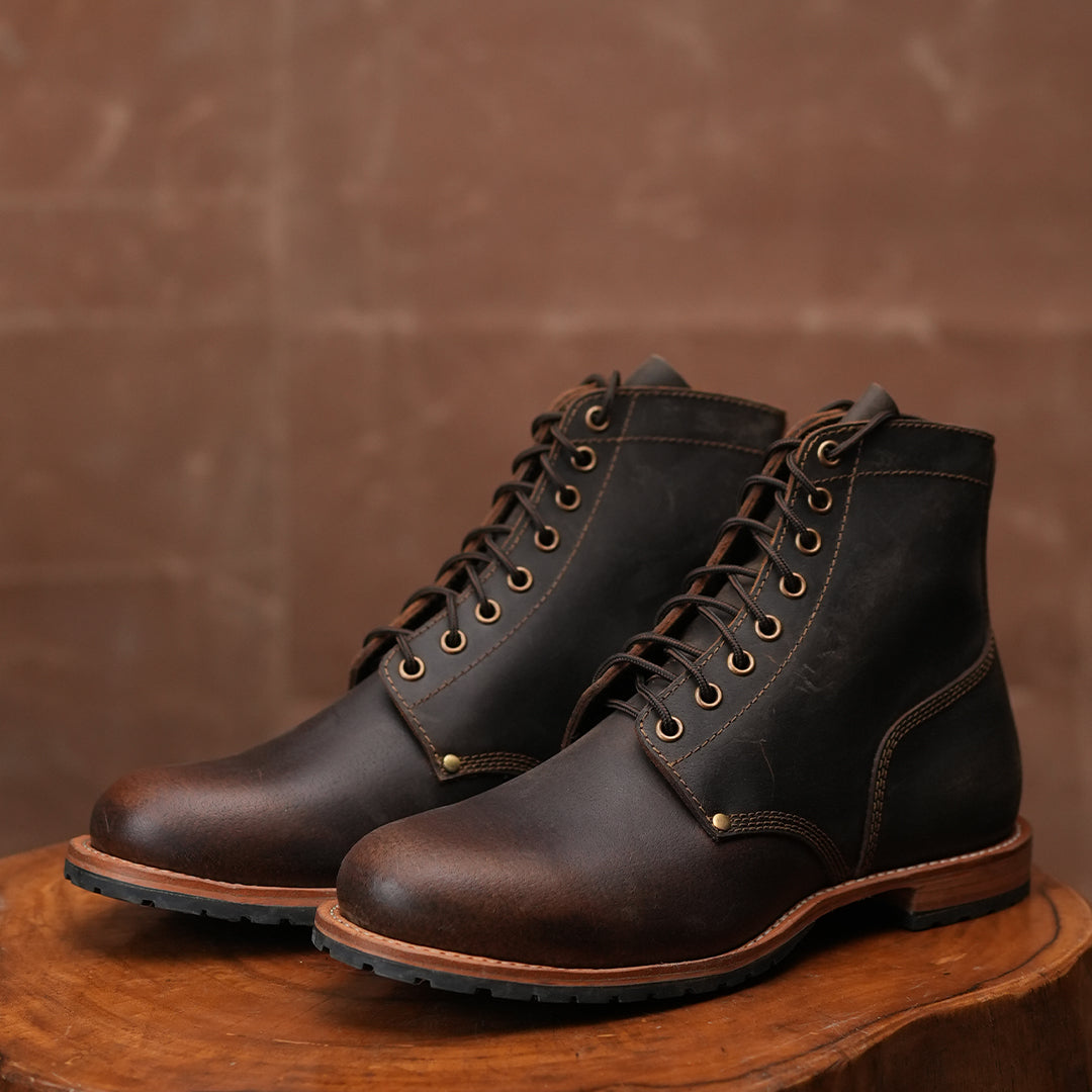 1943 Service Boots ( Vintage Brown ) 242 CRS