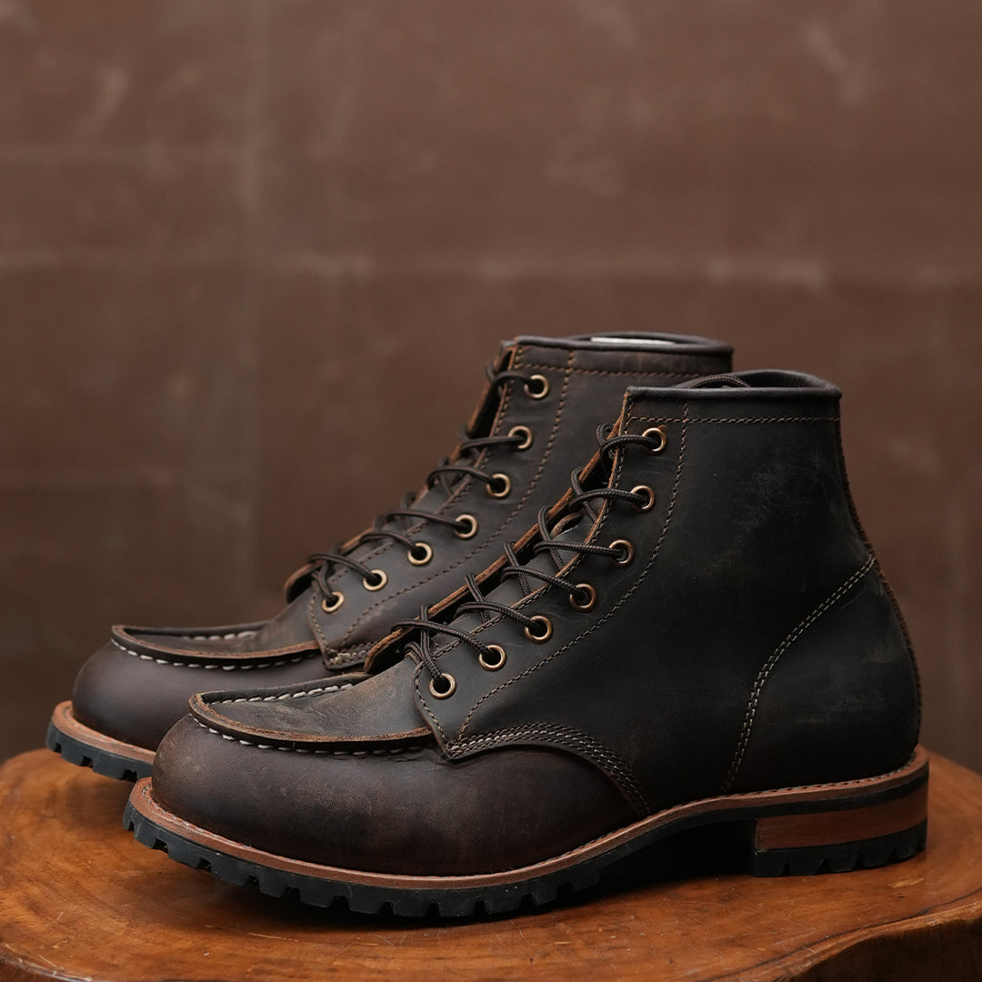 Moc-Toe Explorer Boots ( Vintage Brown ) 287 CRS